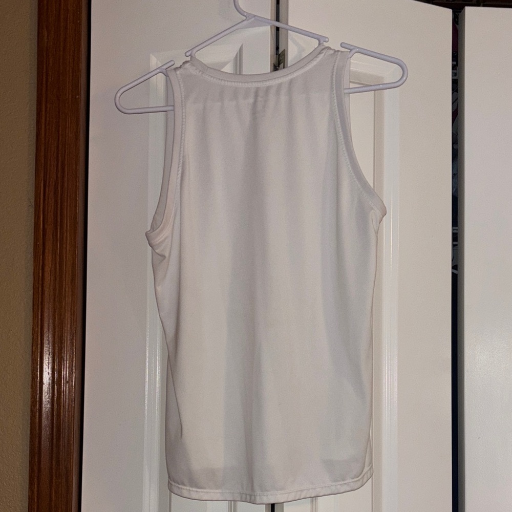 Nike Women's Tank Top Bundle 2 Medium Coral/White 2 Large Lilac/Yellow - Picture 4 of 8